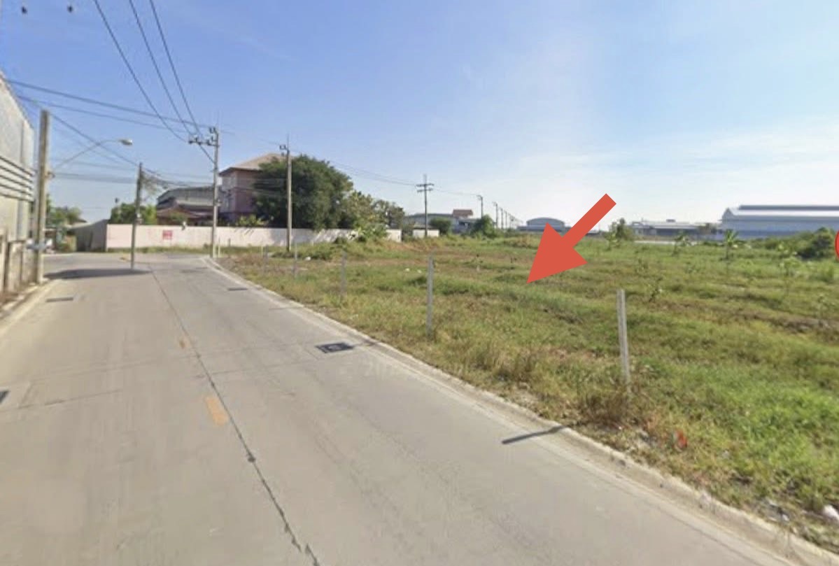 Prime land for sale, ideal for industrial warehouses, Bang Phli, Samut Prakan.