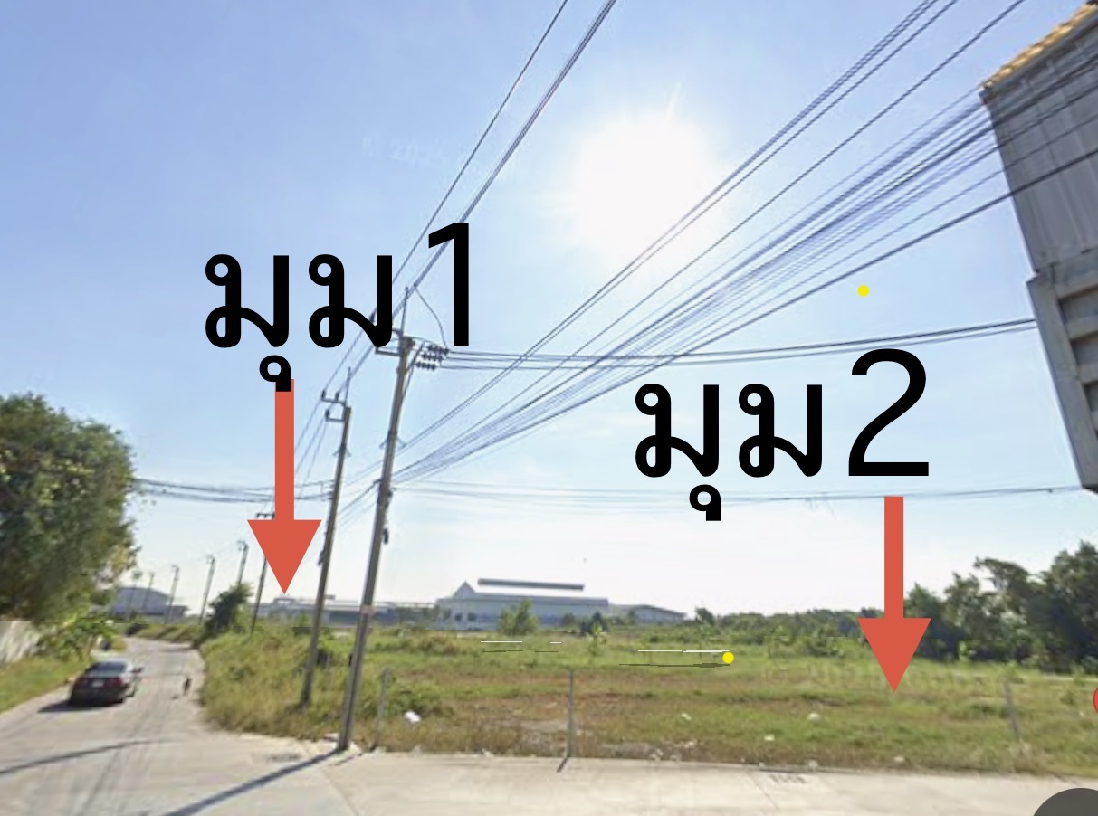 Prime land for sale, ideal for industrial warehouses, Bang Phli, Samut Prakan.